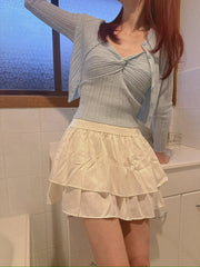 Chiffon balletcore skirt