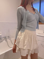 Chiffon balletcore skirt
