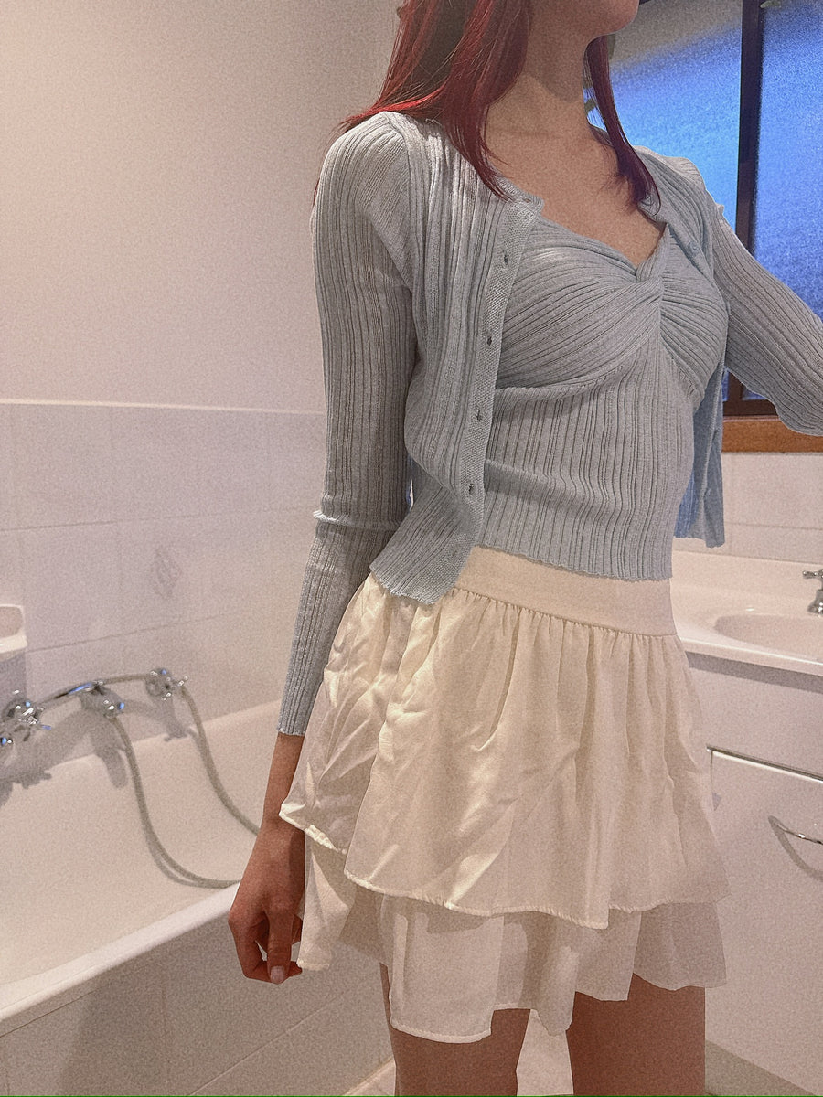 Chiffon balletcore skirt