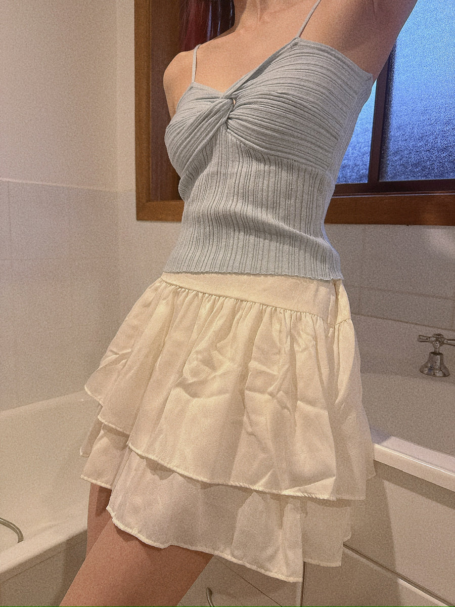 Chiffon balletcore skirt