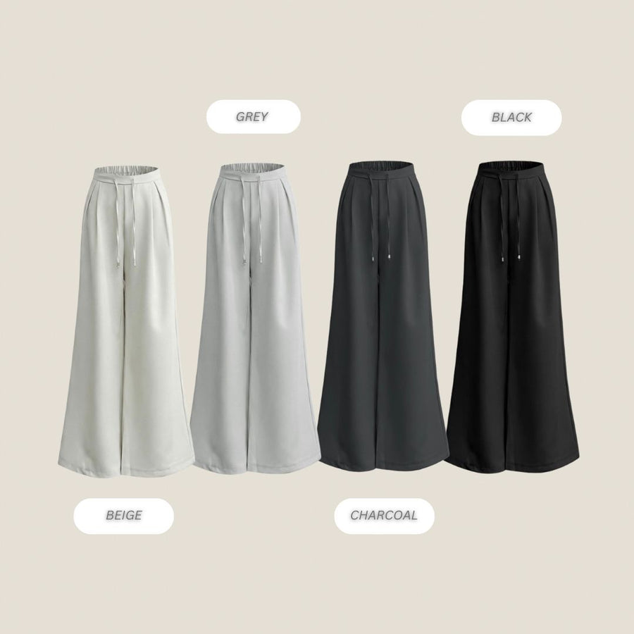 Two Pin-tuck Slacks