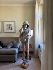 Y2K Lazy Cardigan Set