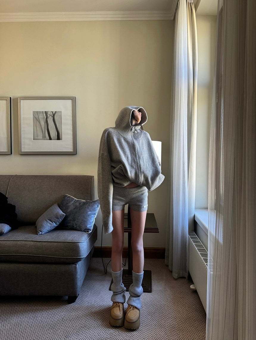 Y2K Lazy Cardigan Set