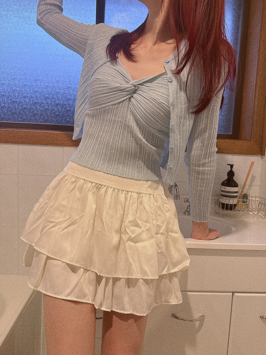 Twist Cardigan Set