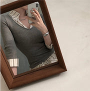 Stripe Slim Fit Layered Dress