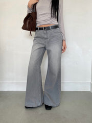Catbrush Wide Bootcut Denim Jeans