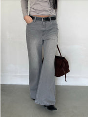 Catbrush Wide Bootcut Denim Jeans