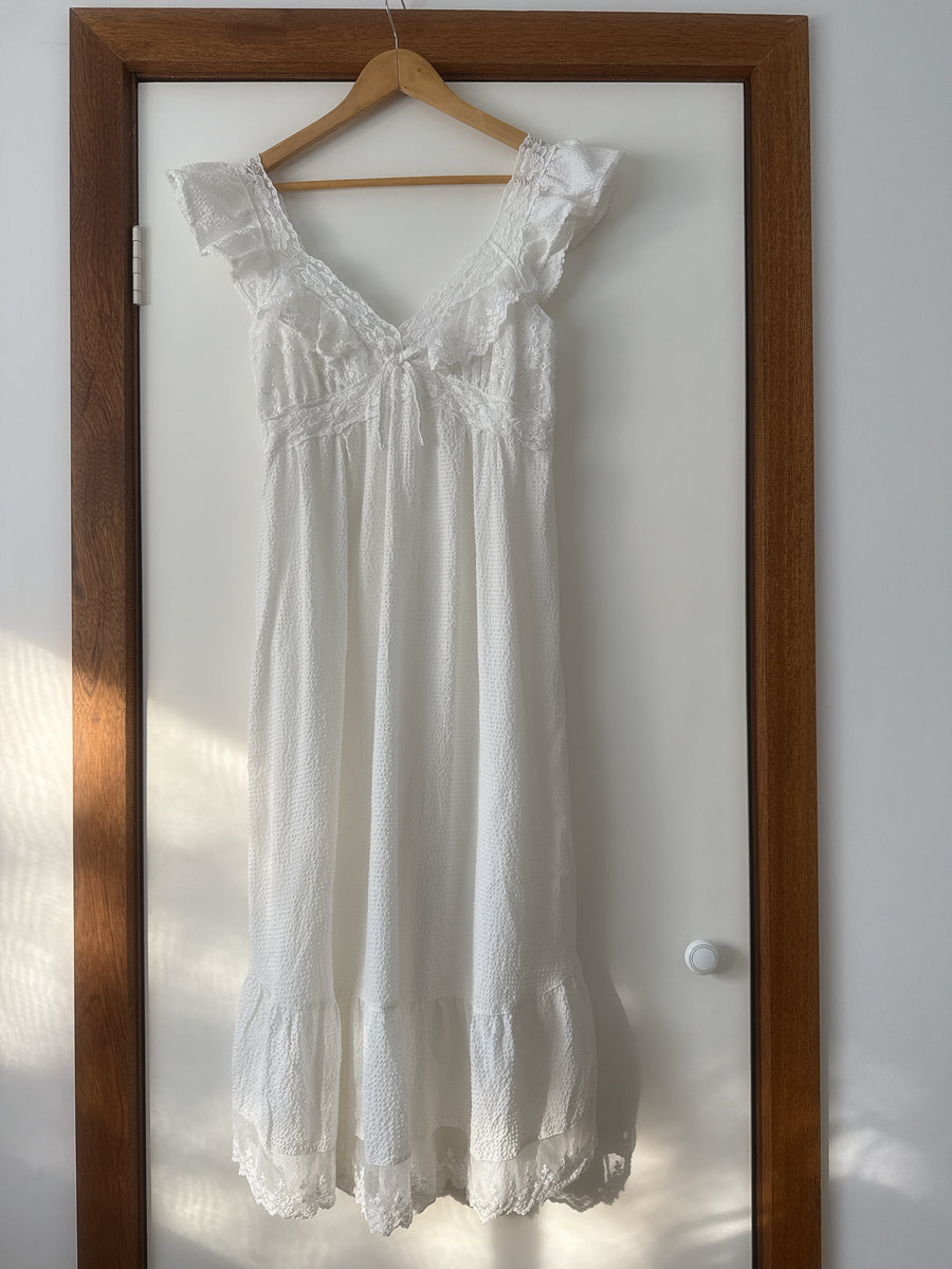 Celestial Dreams Lace Nightdress