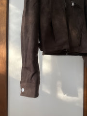 Suede Collar Jacket