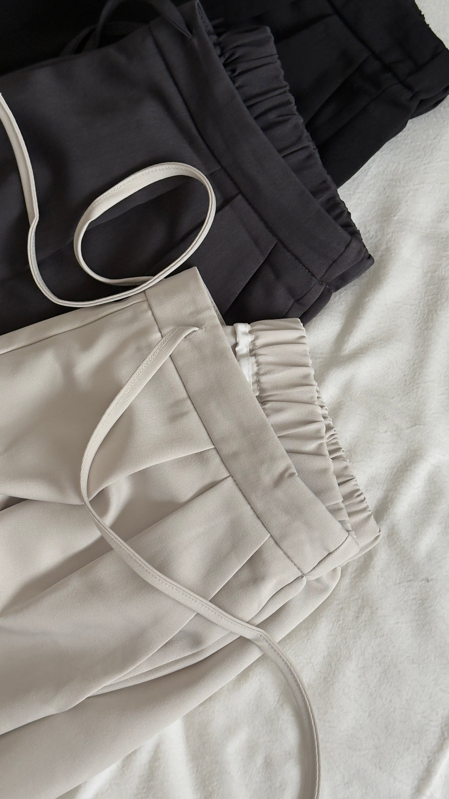Two Pin-tuck Slacks