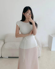 Elegant Ribbed Knit Top