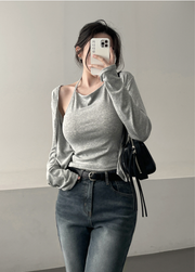 One-Piece Halter Cardigan