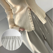 Two Pin-tuck Slacks
