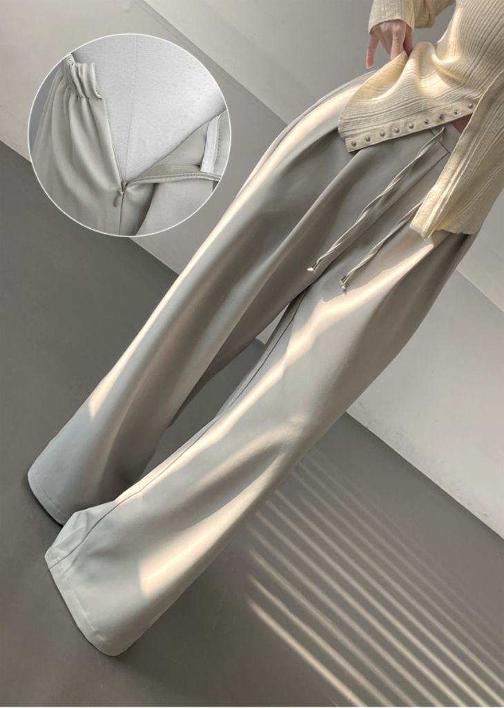 Two Pin-tuck Slacks
