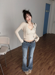 Twist Cardigan Set