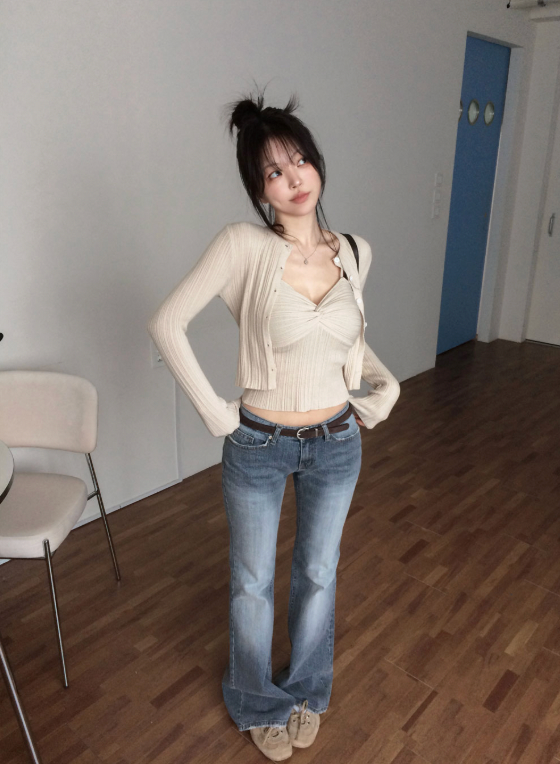 Twist Cardigan Set