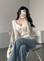Twist Cardigan Set